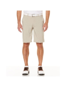 Men's Grand Slam On Course Active Waistband Heathered Stretch Performance Golf Shorts