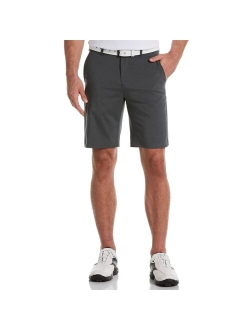 Men's Grand Slam On Course Active Waistband Heathered Stretch Performance Golf Shorts