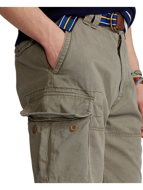 Polo Ralph Lauren Men's Shorts 10-1/2" Inseam Classic Gellar Cargo Shorts