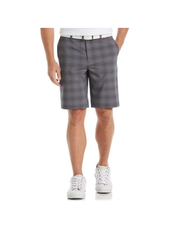 Men's Grand Slam MotionFlow 360 Plaid Golf Shorts