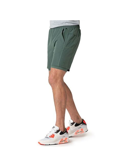 Men's Caliville Stretch Active Lined Performance Shorts