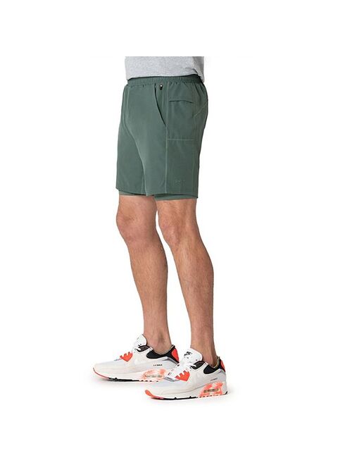 Men's Caliville Stretch Active Lined Performance Shorts