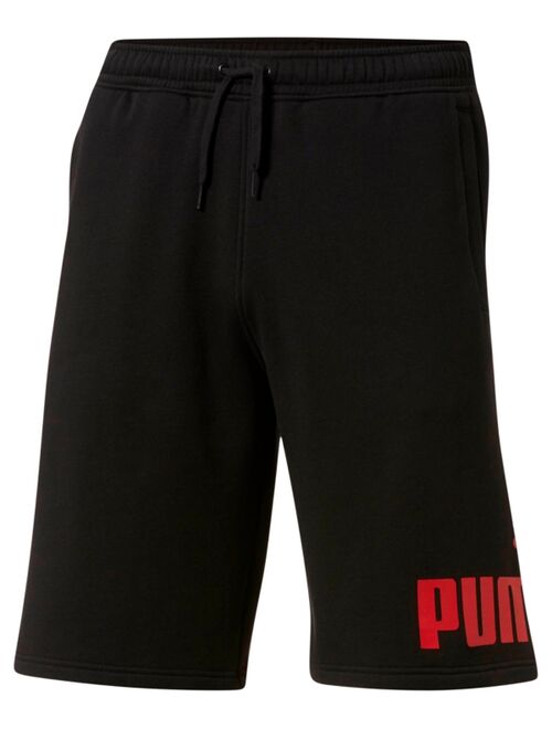 Puma Men's Big Fleece Logo Shorts