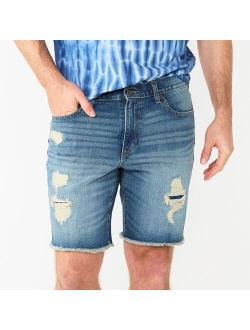 Slim-Fit 9" Denim Shorts