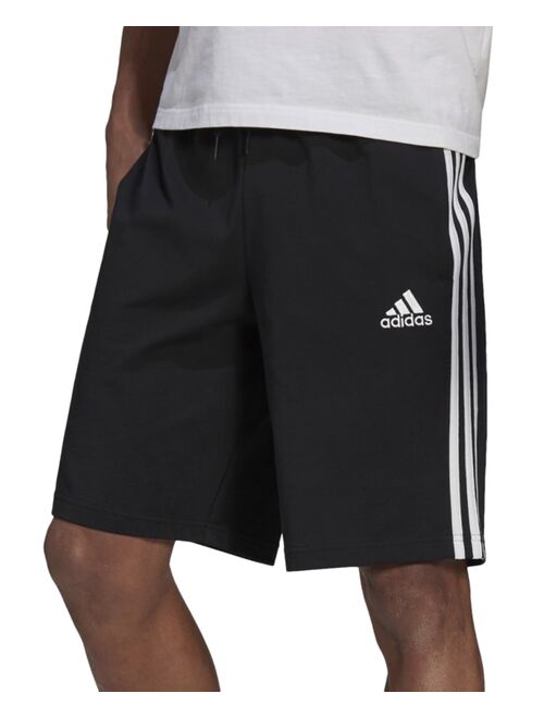 adidas Men's Essentials 3-Stripes Regular-Fit Drawstring Shorts