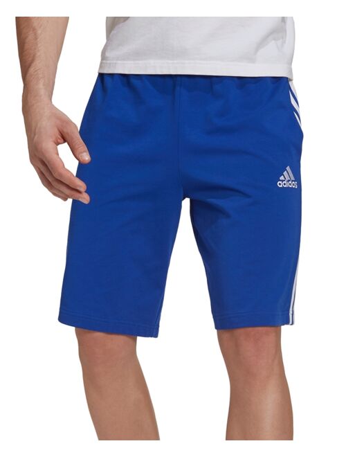 adidas Men's Essentials 3-Stripes Regular-Fit Drawstring Shorts