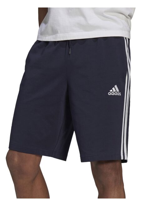 adidas Men's Essentials 3-Stripes Regular-Fit Drawstring Shorts