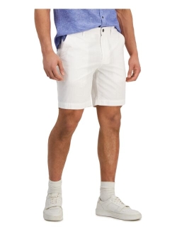 Classic-Fit Solid 8.5" Chambray Shorts, Created for Macy's