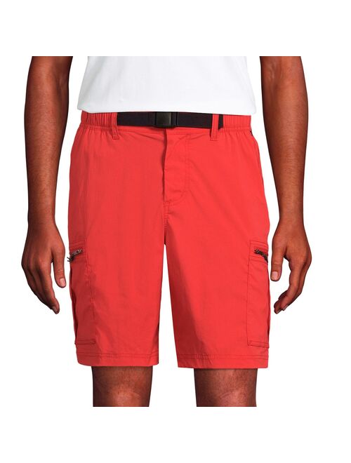 lands end Men's Lands' End Outrigger Quick-Dry 9-inch Belted Cargo Swim Trunks