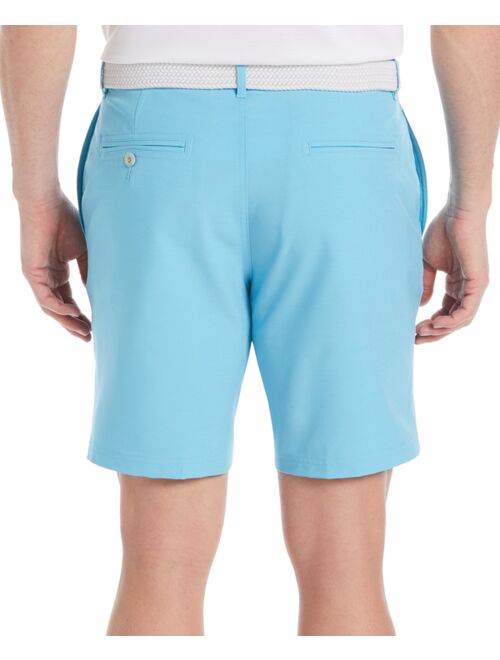 PGA TOUR Men's Flat Front Cross Over 8" Golf Shorts