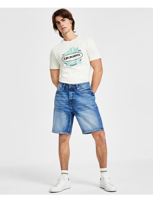 GUESS Men's Rodeo Low-Rise Denim Shorts