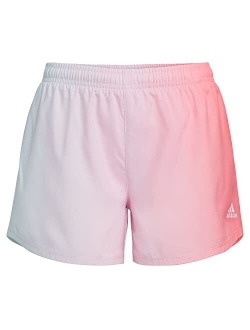 Girls' Elastic Waistband Ombre Woven Short 22