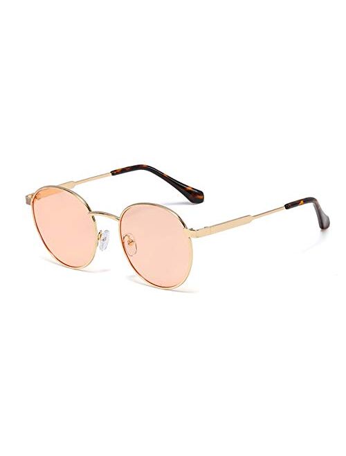 Freckles Mark 60s Vintage Retro Hipster Lennons Round Sunglasses Statement Hippie Glasses