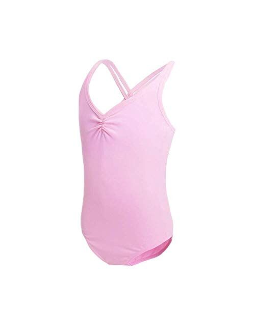 HiDance Ballet Leotards,Cotton Camisole Ballet Leotards for Girls/Toddlers/Kids,Double Strap Gymnastics and Ballet Dancewear