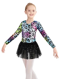 Belovance Girls Gymnastics Skirted Leotards Ballet Tutu Dance Dress Mermaid Unicorn Gymnastic Skirt(Baby Girls/Toddler Girls/Big Girls)