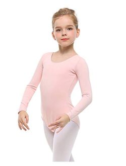 Stelle Girls Long Sleeve Team Basic Leotard Ballet Dance Gymnastics