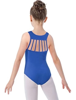 DANSHOW Tank Dance Leotards for Girls,Back M Straps