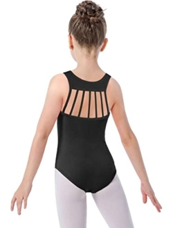 DANSHOW Tank Dance Leotards for Girls,Back M Straps