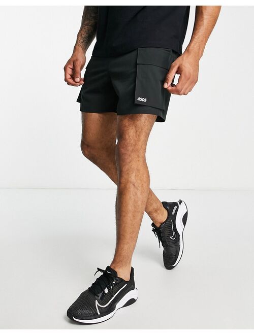 ASOS 4505 training shorts with utility pockets