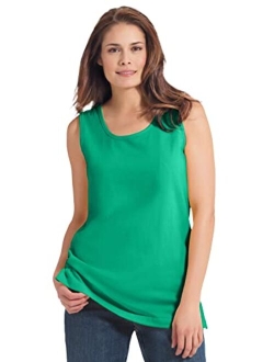 Women's Plus Size Perfect Scoop-Neck Tank Top