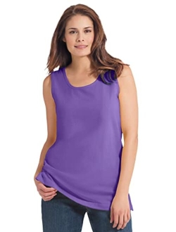 Women's Plus Size Perfect Scoop-Neck Tank Top