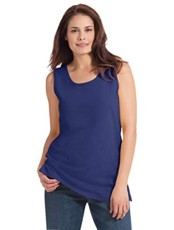 Women's Plus Size Perfect Scoop-Neck Tank Top