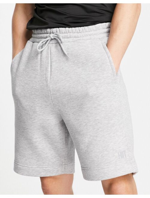 HIIT sweat short in gray heather