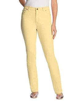 Women's Plus Size Straight Leg Stretch Jean