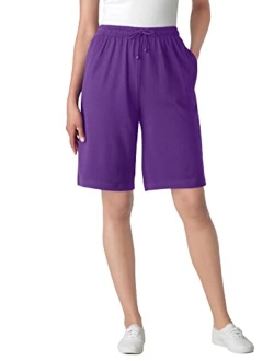 Women's Plus Size Sport Knit Short