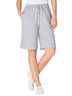 Women's Plus Size Sport Knit Short