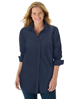 Women's Plus Size Perfect Long Sleeve Shirt