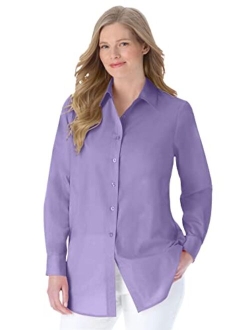 Women's Plus Size Perfect Long Sleeve Shirt