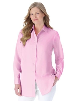 Women's Plus Size Perfect Long Sleeve Shirt