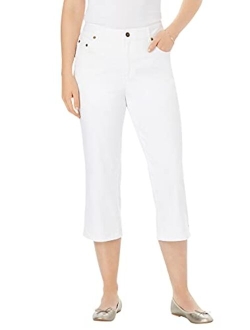 Women's Plus Size Capri Stretch Jean