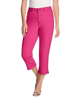 Women's Plus Size Capri Stretch Jean