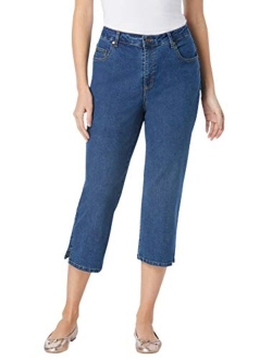 Women's Plus Size Capri Stretch Jean