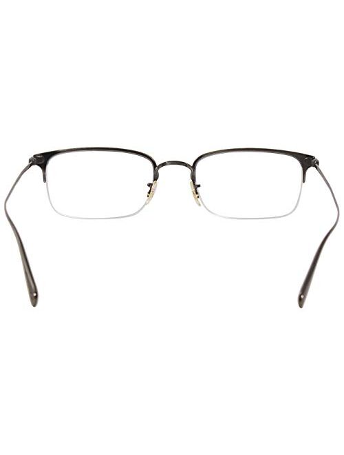 Oliver Peoples Codner OV1273 5302 Eyeglasses Black/Antique Gold Optical Frame