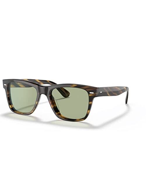 Oliver Peoples 0OV5393SF Oliver Sun-F 100352 Cocobolo/Green Wash Men's Sunglasses