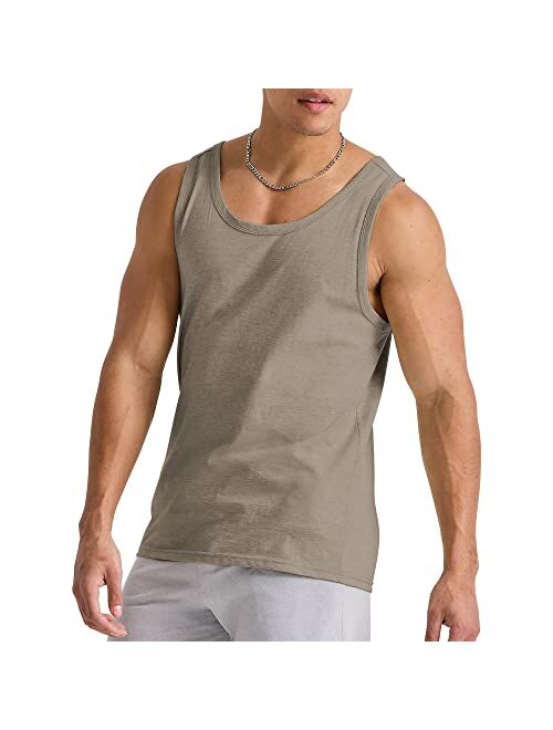 Hanes Originals Top, 100% Cotton Men, Sleeveless Tank Shirt