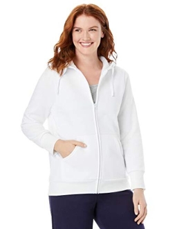 Women's Plus Size Better Fleece Zip-Front Hoodie