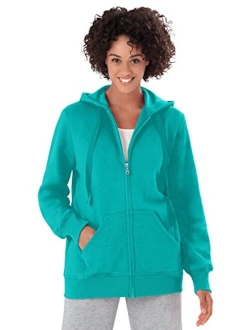 Women's Plus Size Better Fleece Zip-Front Hoodie