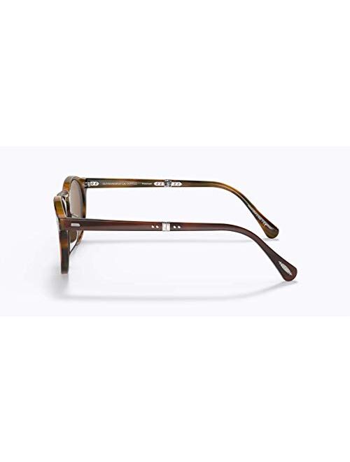 Oliver Peoples OV5456SU - 131057 Sunglasses GREGORY PECK 1962 AMARETTO/STRIPED HONEY w/ TRUE B 47mm