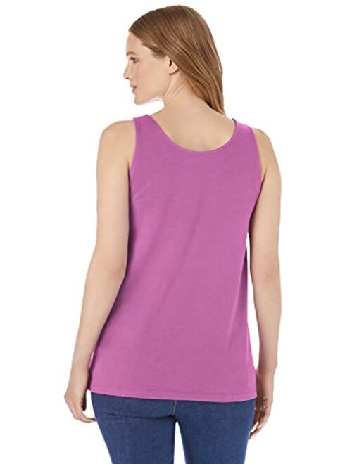 Woman Within Women's Plus Size Scoop Neck Tank Top