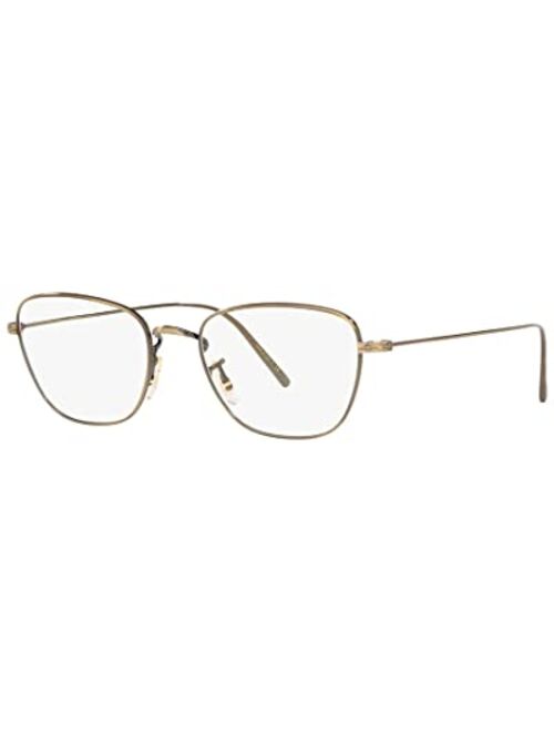 Oliver Peoples Eyeglasses Frames OV 1254 5284 49-18-145 Suliane Antique Gold