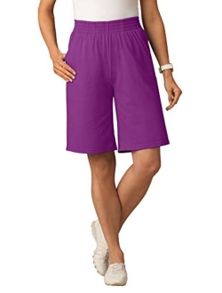 Women's Plus Size Jersey Knit Short