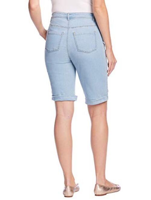 Woman Within Women's Plus Size Stretch Jean Bermuda Short