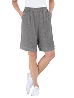 Women's Plus Size 7-Day Knit Short