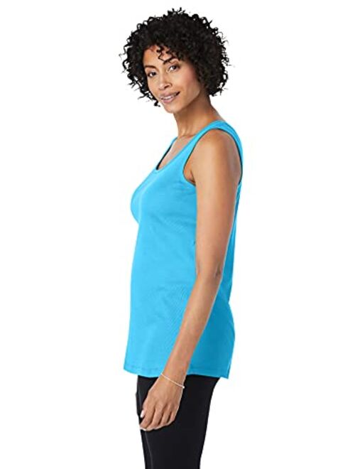 Woman Within Women's Plus Size Rib Knit Tank Top