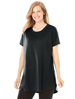 Women's Plus Size Easy Maxi Tunic