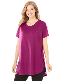 Women's Plus Size Easy Maxi Tunic